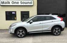 Silver 2018 Mitsubishi Eclipse Cross with professional window tint